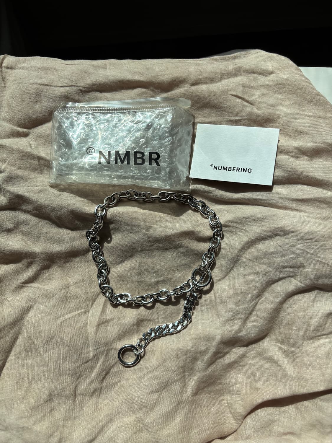 넘버링 실버 네크리스#262silver  상품이미지4