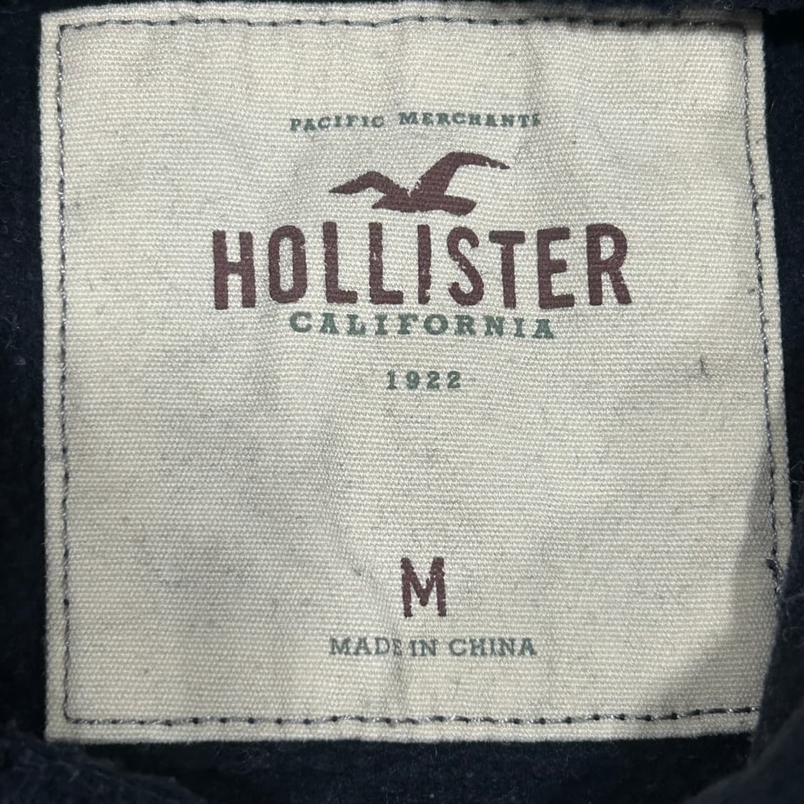 Hollister 홀리스터 블루 스펠아웃로고 다크네이비 후드티 상품이미지5