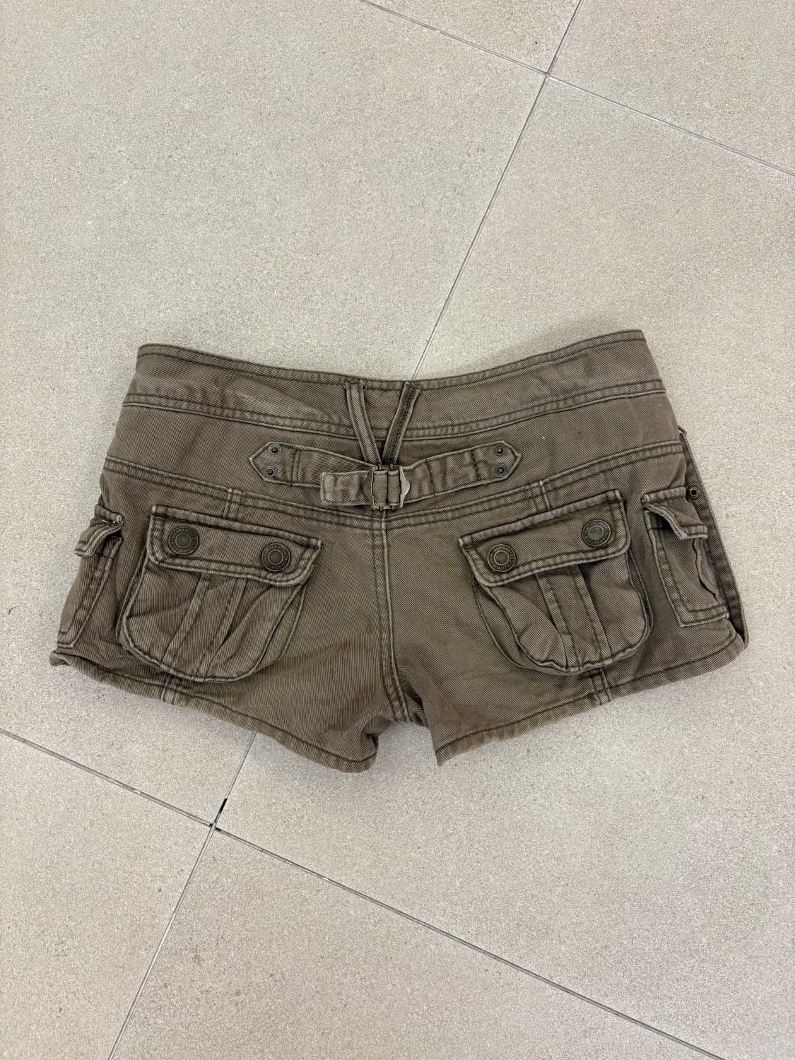 브라운 포켓 팬츠 상품이미지4