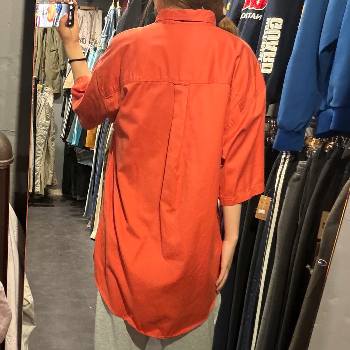 [IM] Carhartt 칼하트 반팔 셔츠 오렌지 상품이미지4