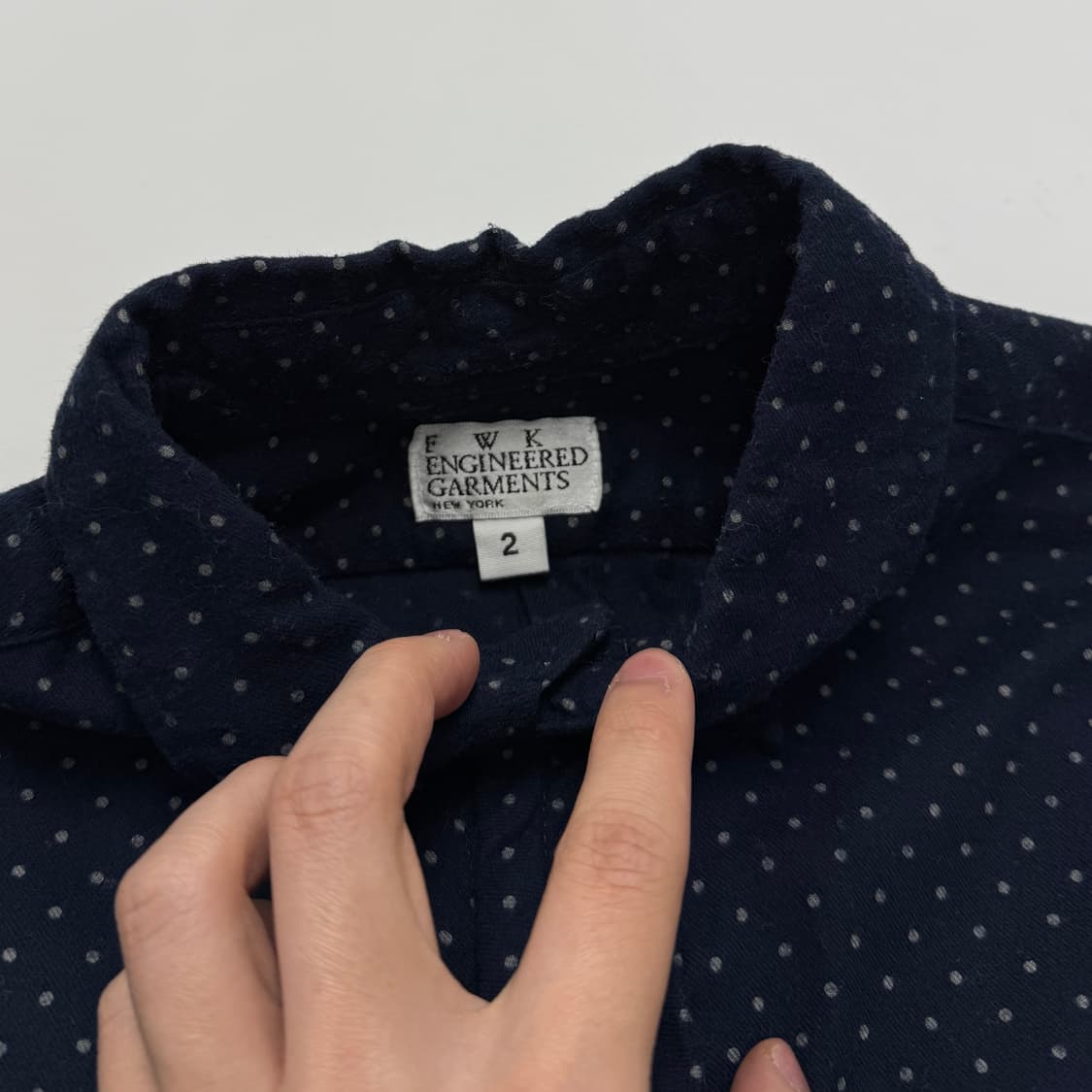 Engineered Garments flannel shirt dress 상품이미지6