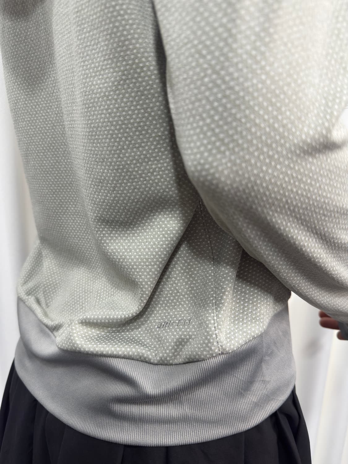 nike soft gray dot hood zipup 상품이미지5
