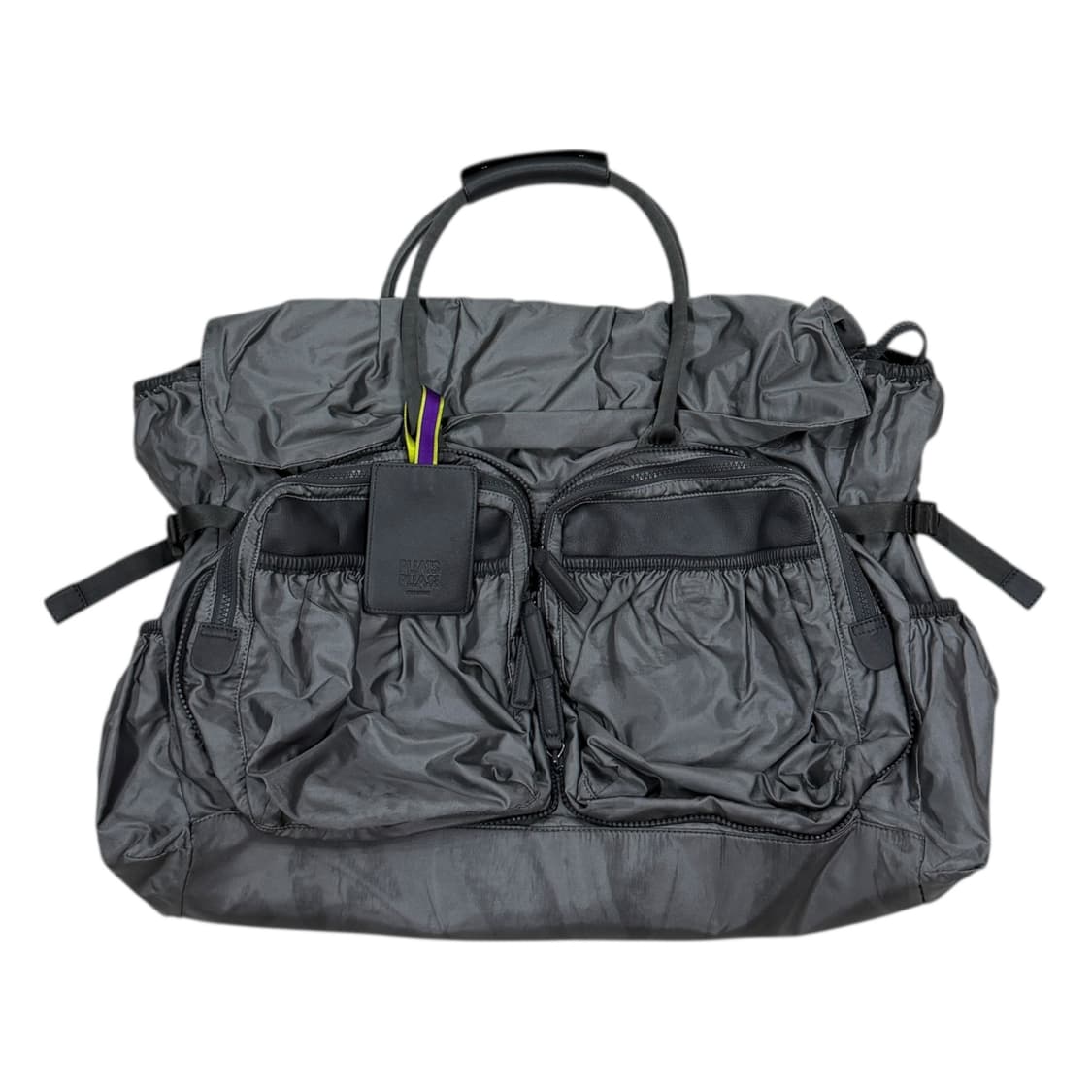 이세이미야케 플리츠플리즈 나일론 보스턴백 가방 그레이 상품이미지1