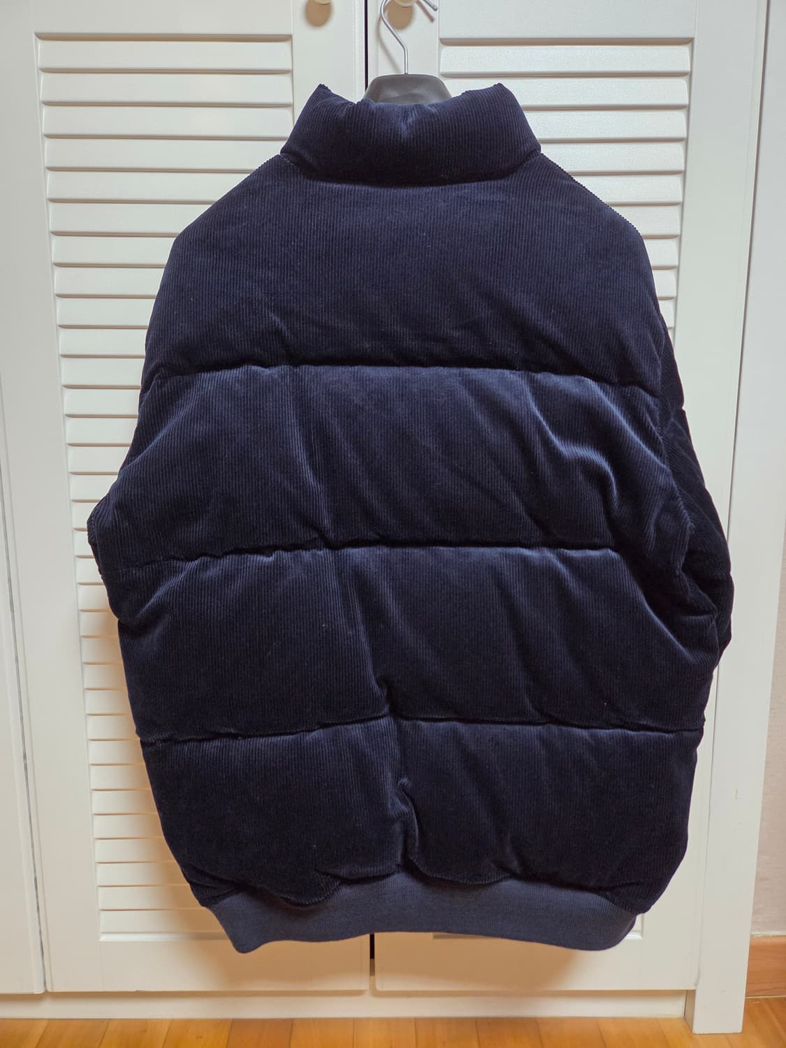 폴로 코듀로이 패딩 네이비 L 상품이미지2