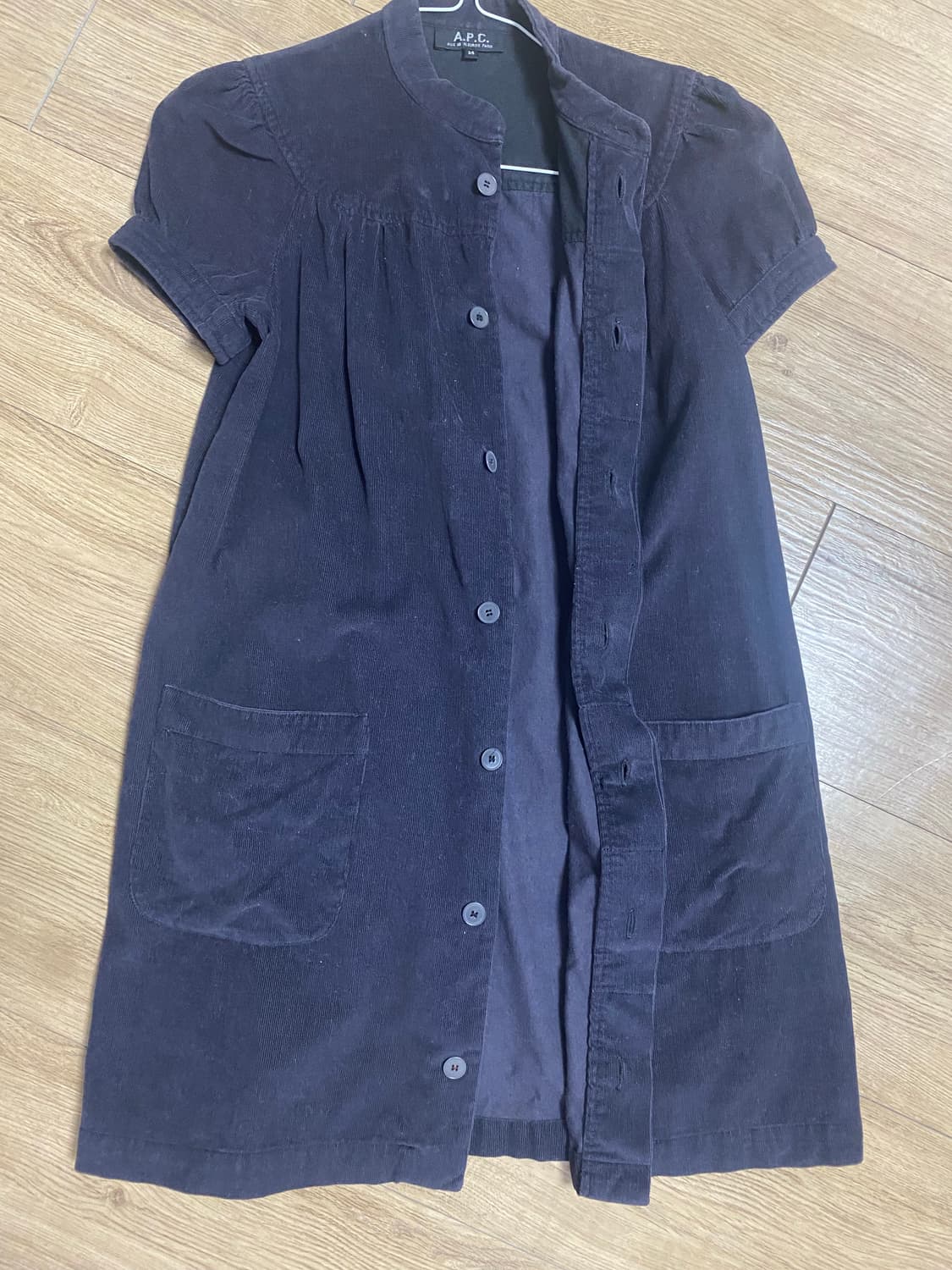 아페쎄 코듀로이 가운 원피스 상품이미지9