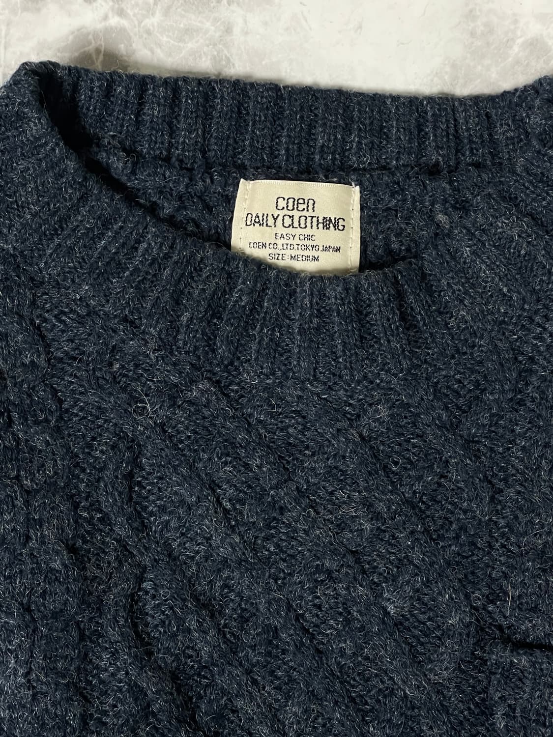 twist pocket loose knit 상품이미지2