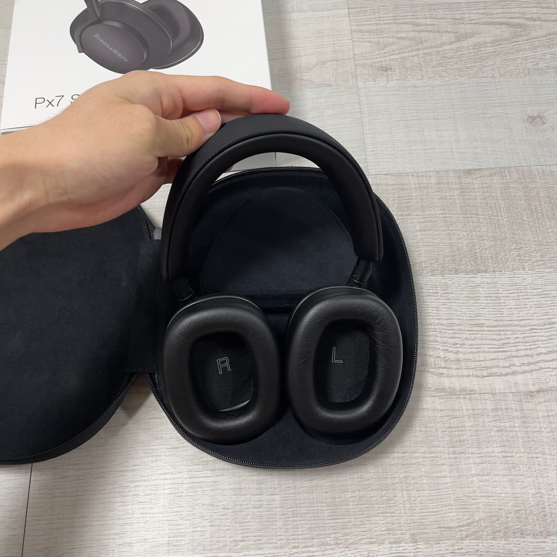Bowers&Wilkins Px7 S2e 블랙 헤드폰 바워스앤윌킨스 상품이미지4