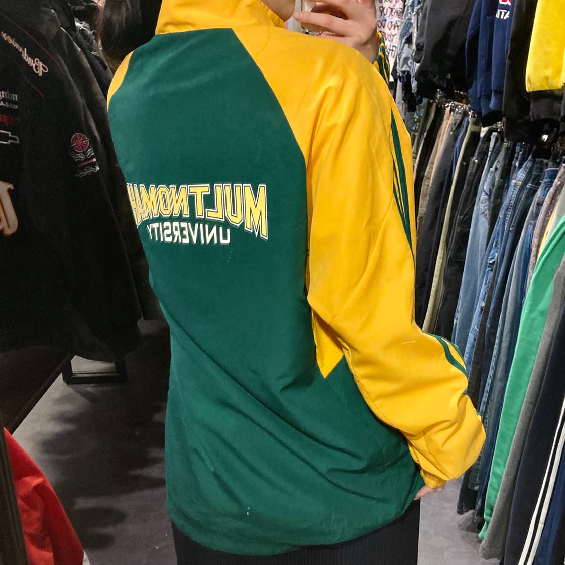 [IM]아디다스 바람막이 그린 옐로우 상품이미지6