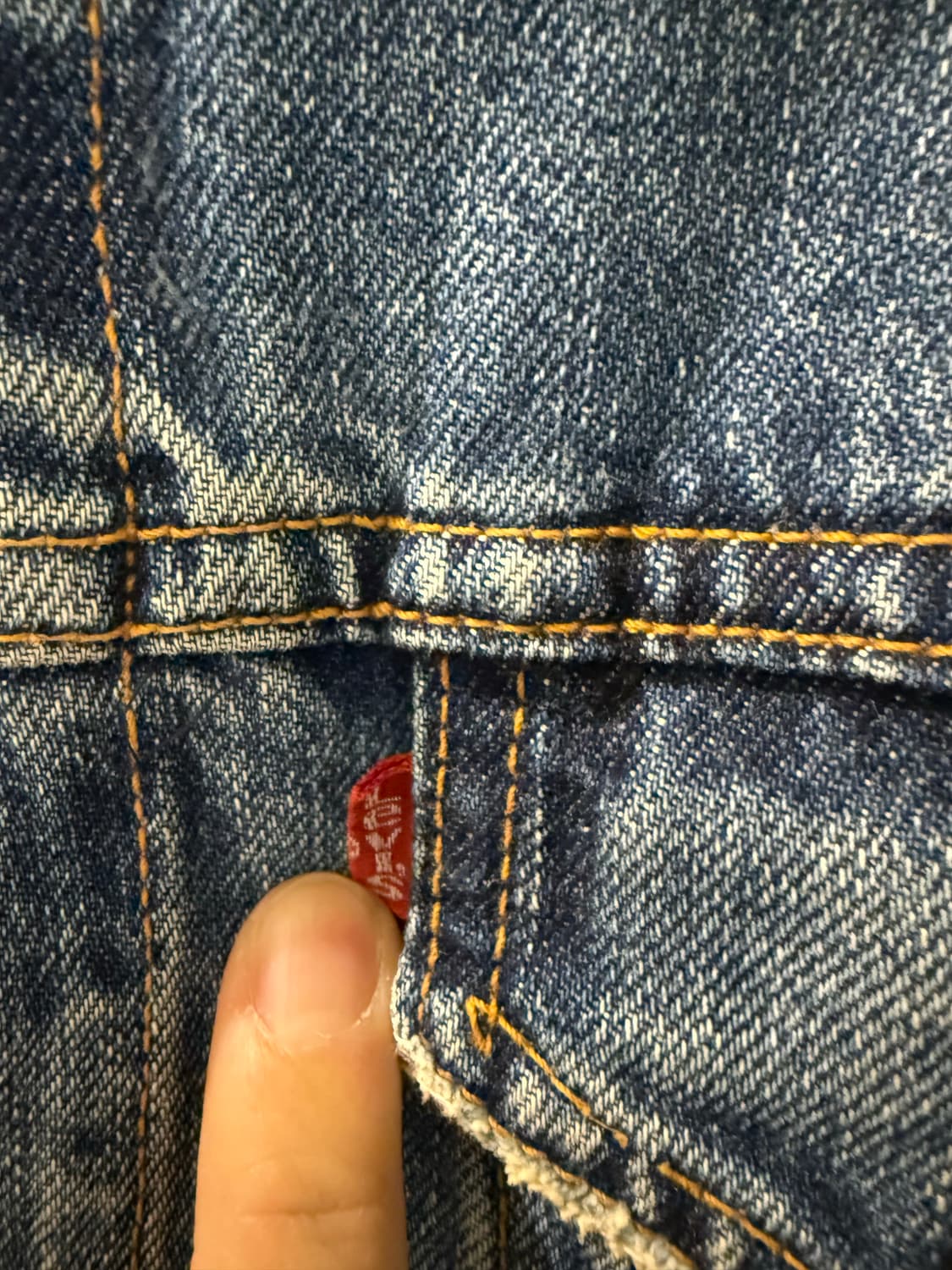 리바이스 3세대 데님자켓 s 상품이미지2