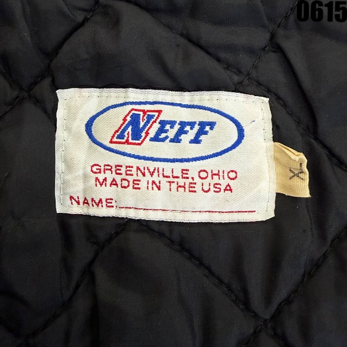 NEFF 레더 울 바시티 자켓 XL 0615 상품이미지5