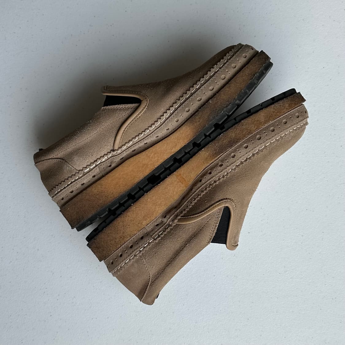 Sacai Slip-On Tan 상품이미지4