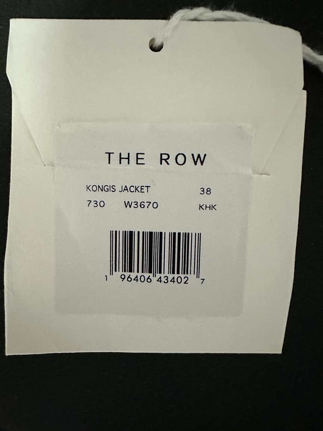 38size) 24aw the row kongis jacket 더로우 상품이미지8