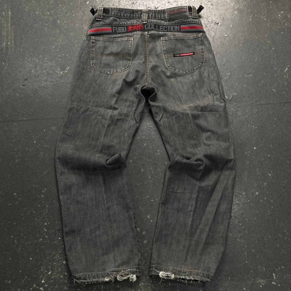 32 후부 Y2K 청바지 상품이미지6