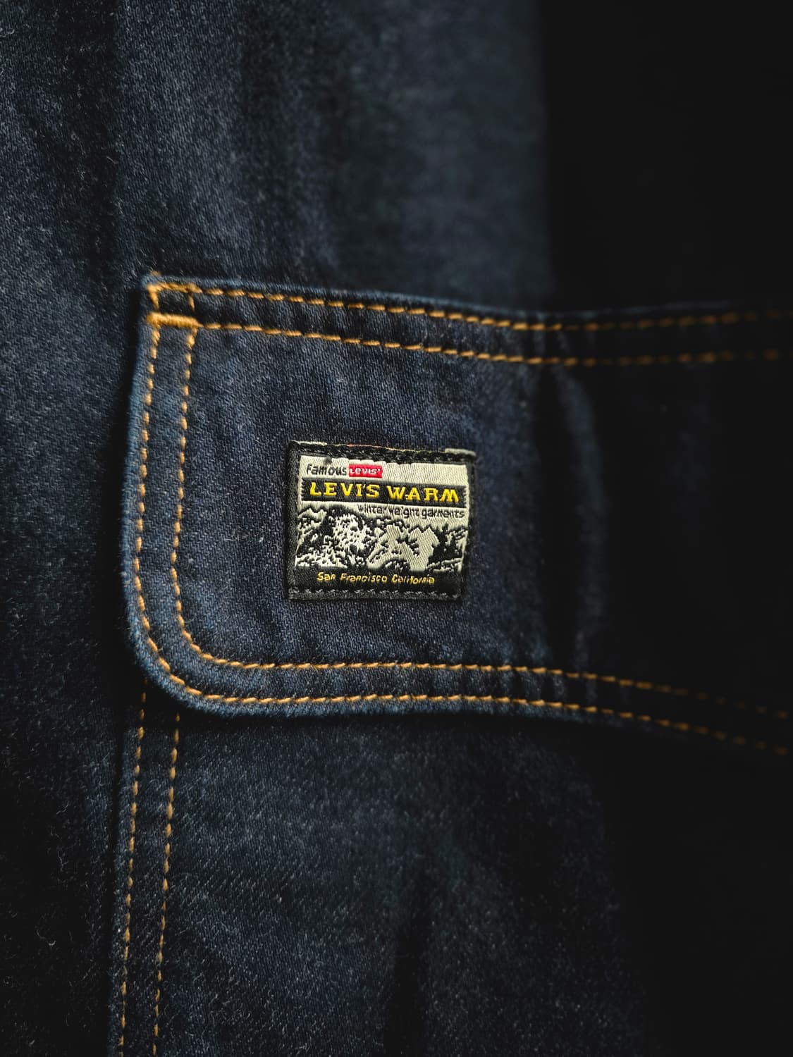 리바이스 데님 초어 코트 M 상품이미지2