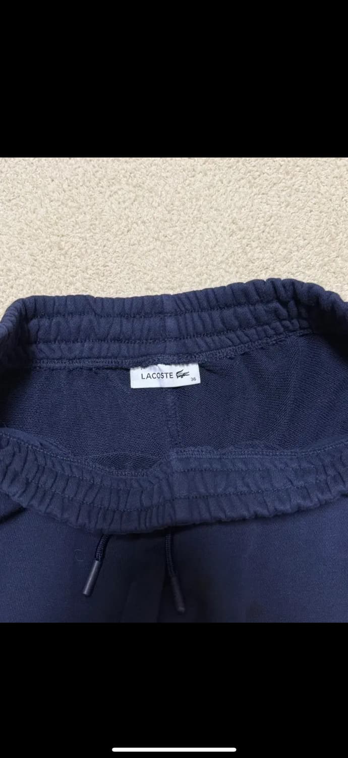 라코스테 조거팬츠 네이비 상품이미지5