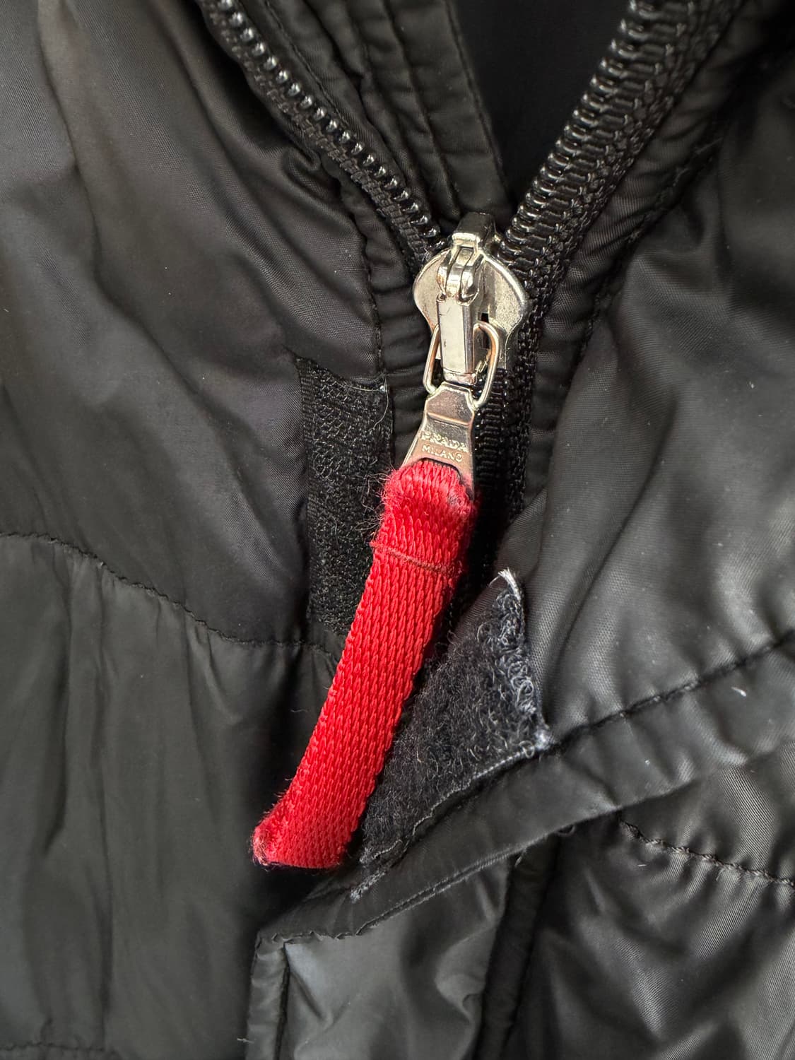 .52/ 프라다 00s 아카이브 다운 롱패딩 점퍼 상품이미지5