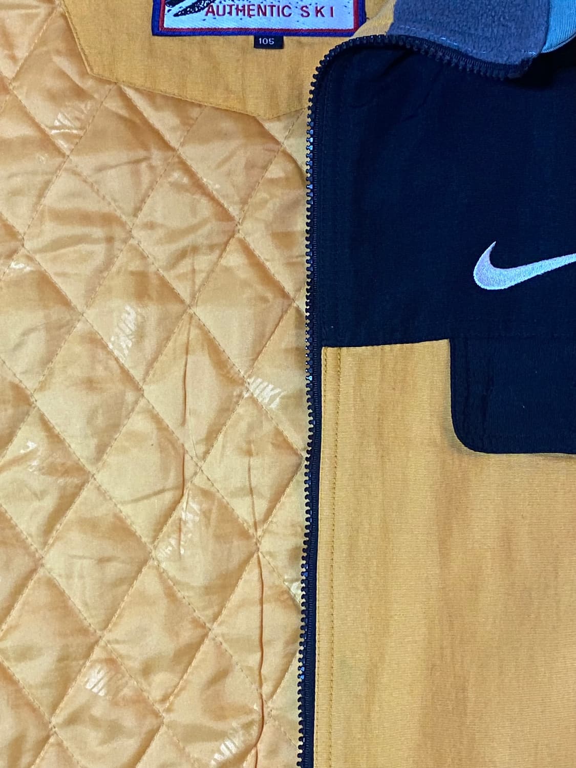 Nike 나이키 빈티지 올드스쿨 노란색 스키 자켓 105 상품이미지7