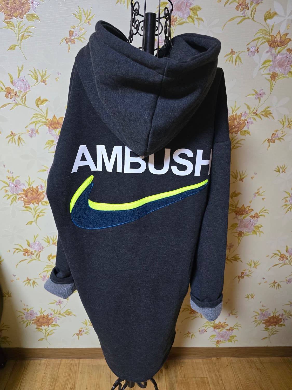 앰부쉬  나이키 후드 원피스 롱후드 프리싸이즈 상품이미지3