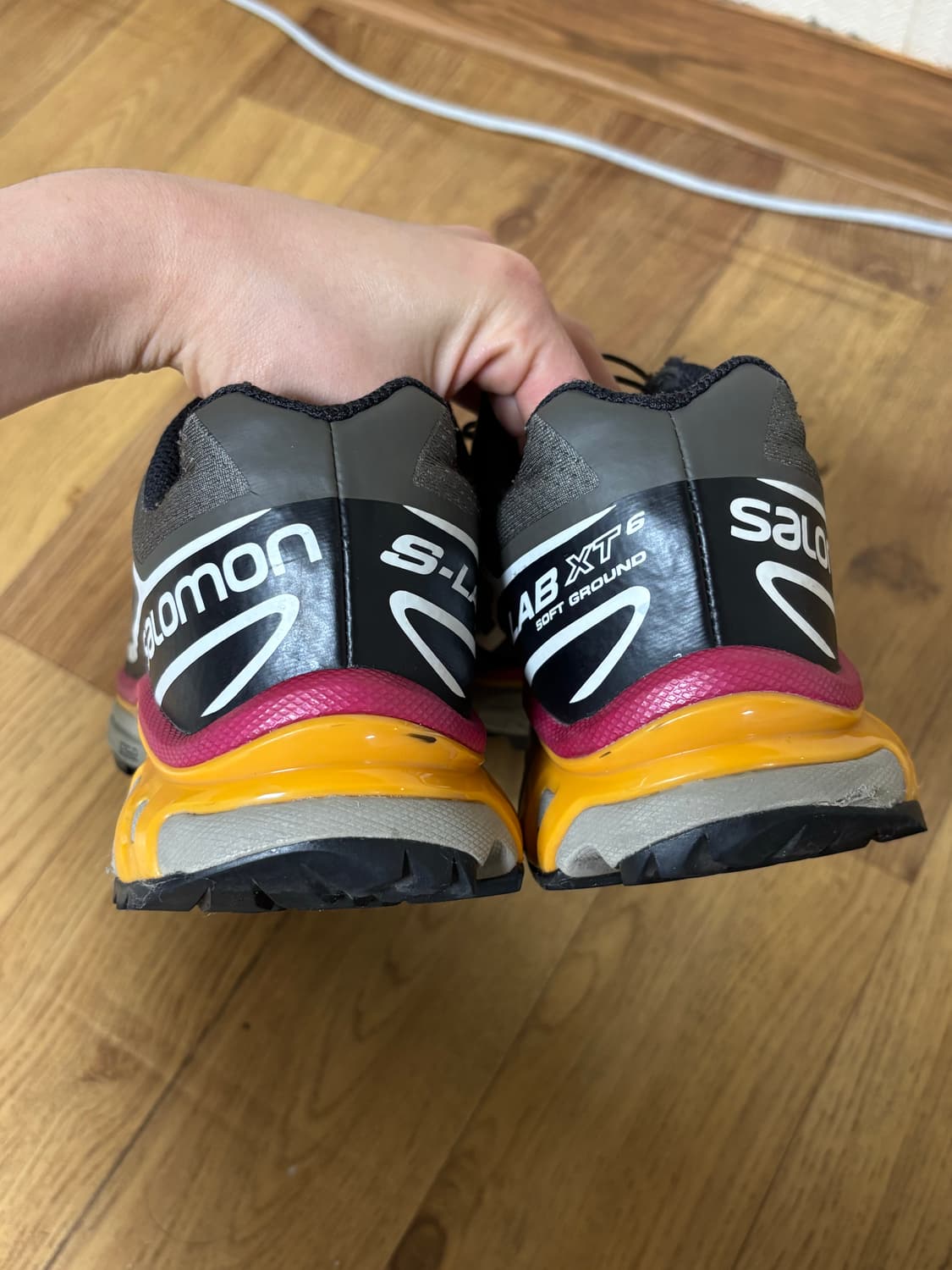 살로몬 xt-6 벨루가 러셋 오렌지 상품이미지8