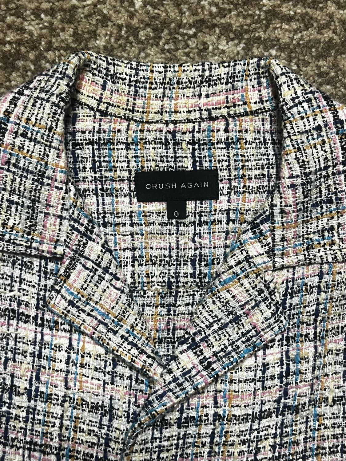 크러쉬어게인 트위드셔츠 상품이미지3