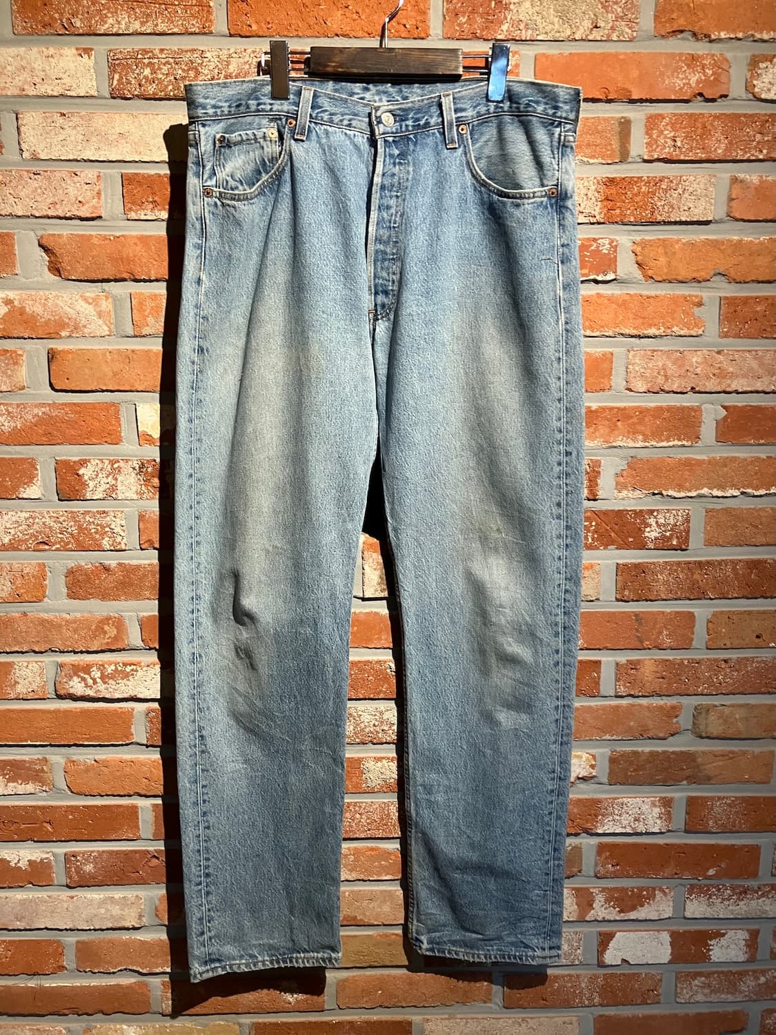 90s USA 빈티지 리바이스 501 데님 팬츠 상품이미지2