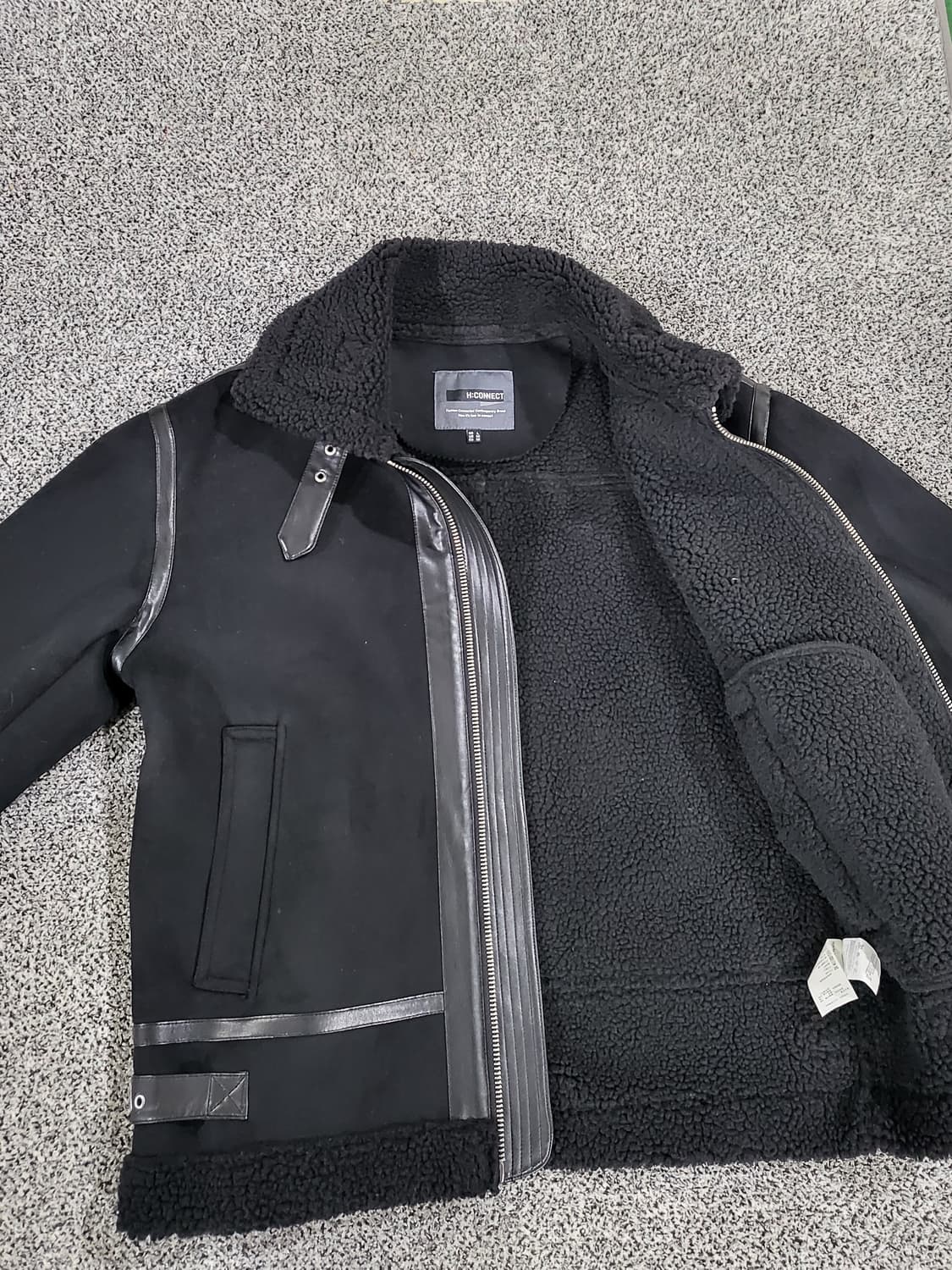 에이치커넥트(H:CONNECT) 무스탕 자켓 상품이미지3