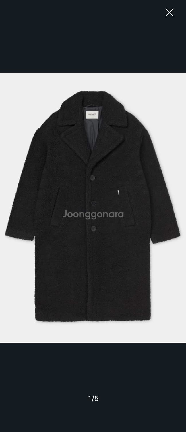 칼하트 Jaxson 코트 M 블랙 상품이미지1