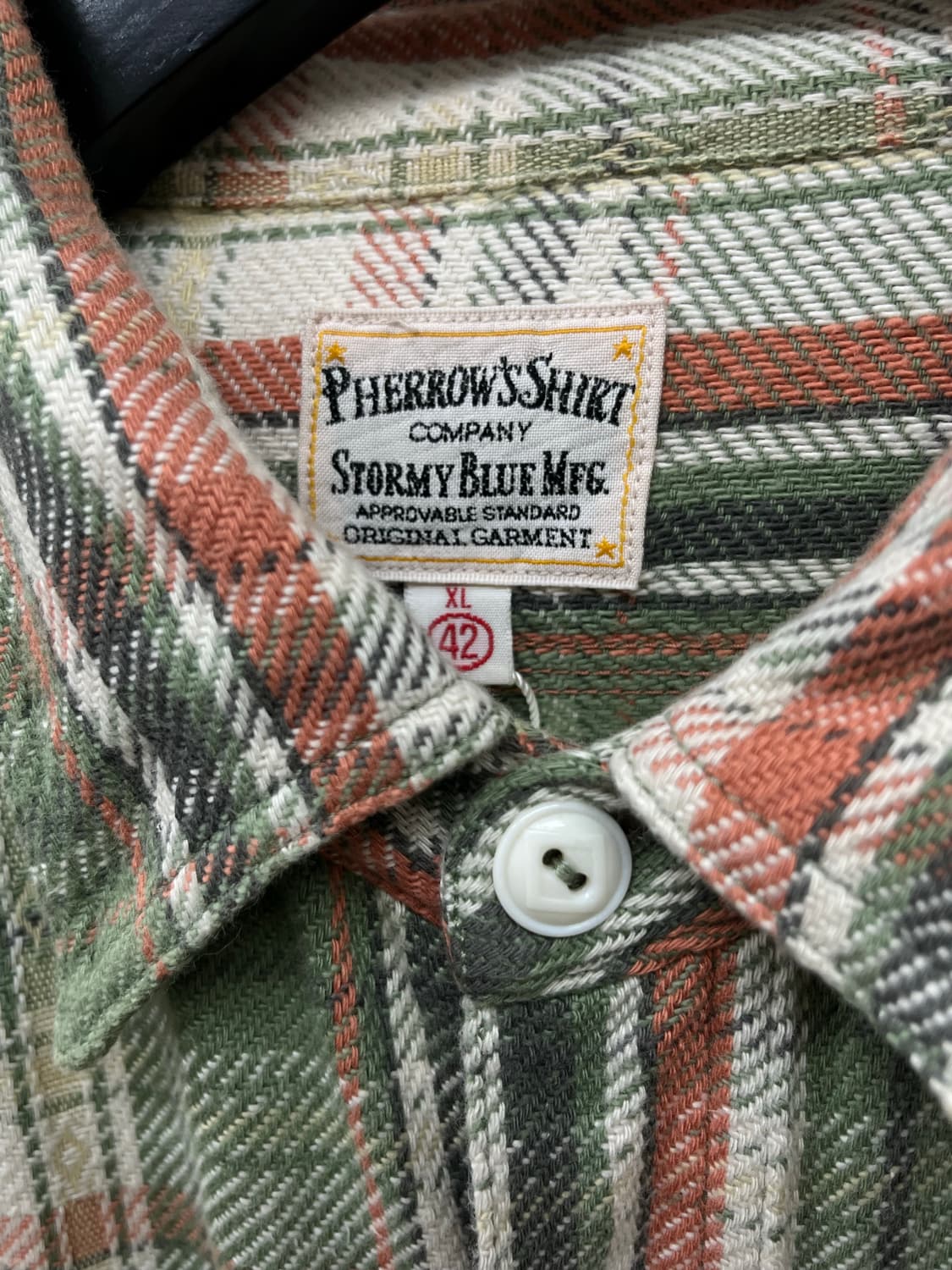 Pherrow's flannel shirt 상품이미지7