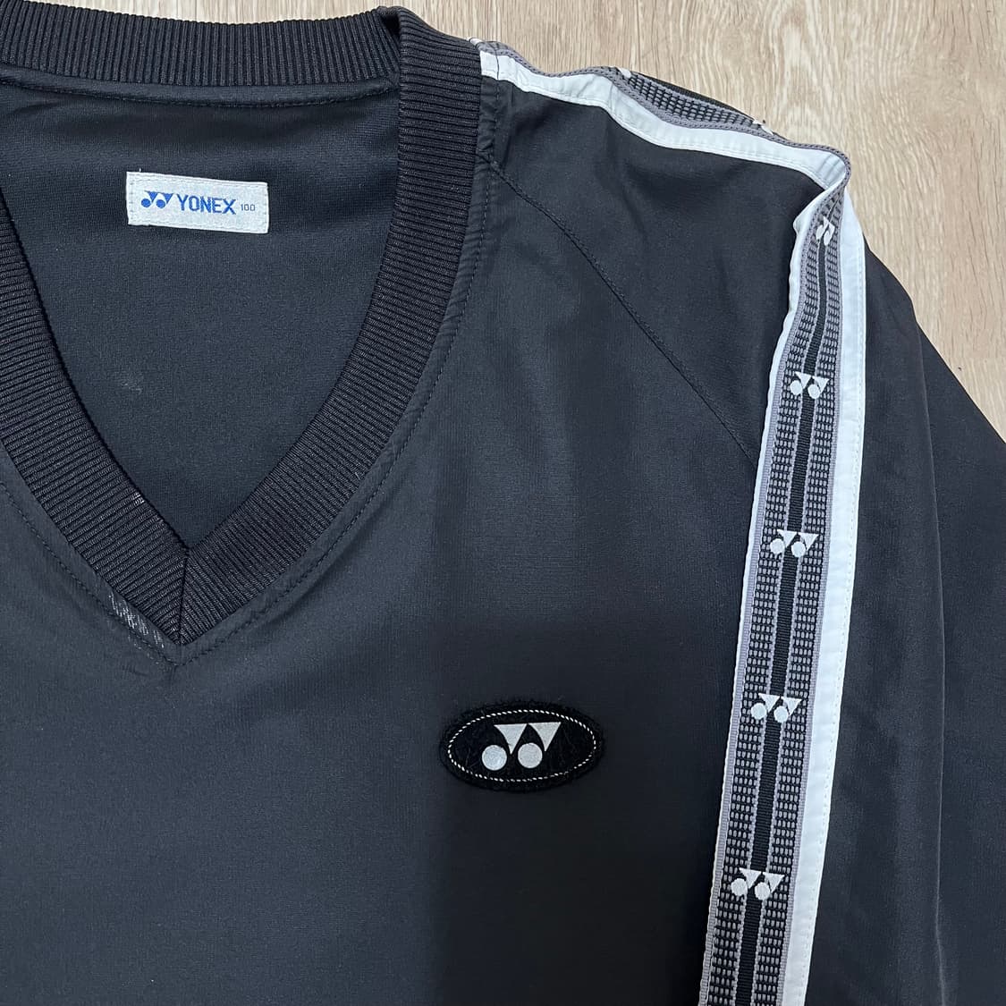 요넥스 YONEX 로고 블랙 웜업 L(100) 상품이미지3