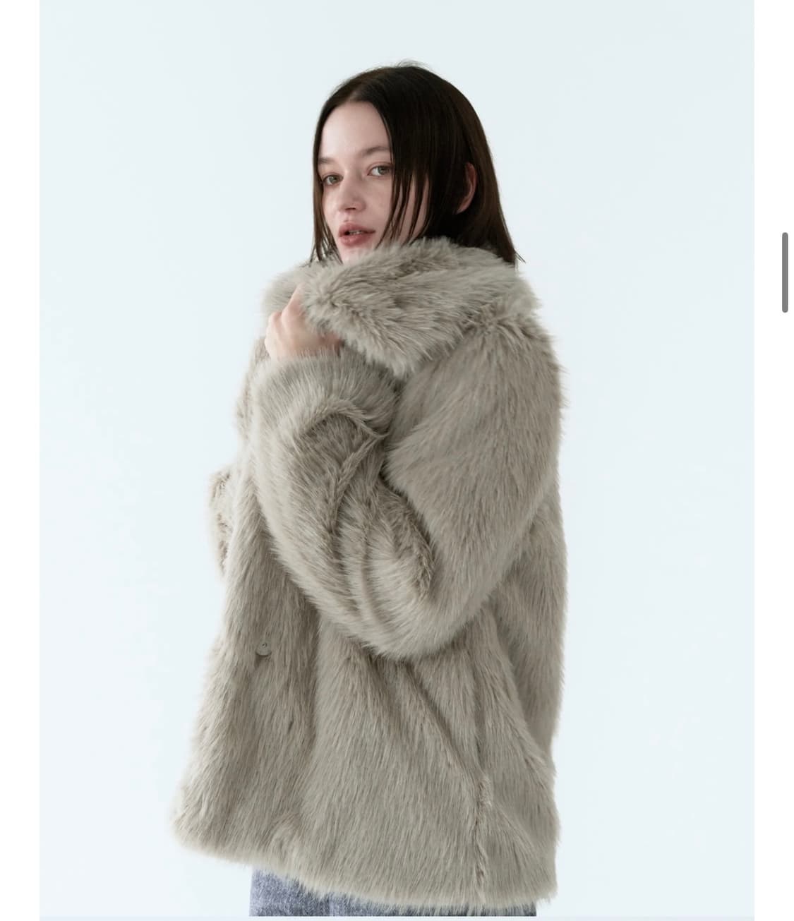 HWI 휘 퍼자켓 라이트그레이 상품이미지2