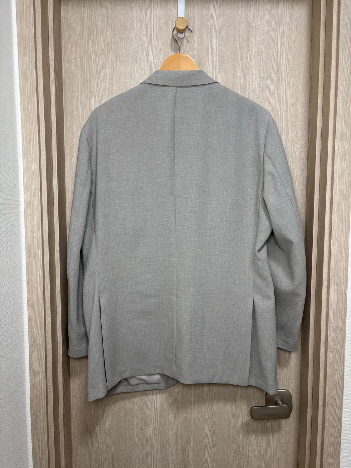 23SS)닥스런던 린넨혼방 블레이저106 / 라이트그레이 상품이미지2