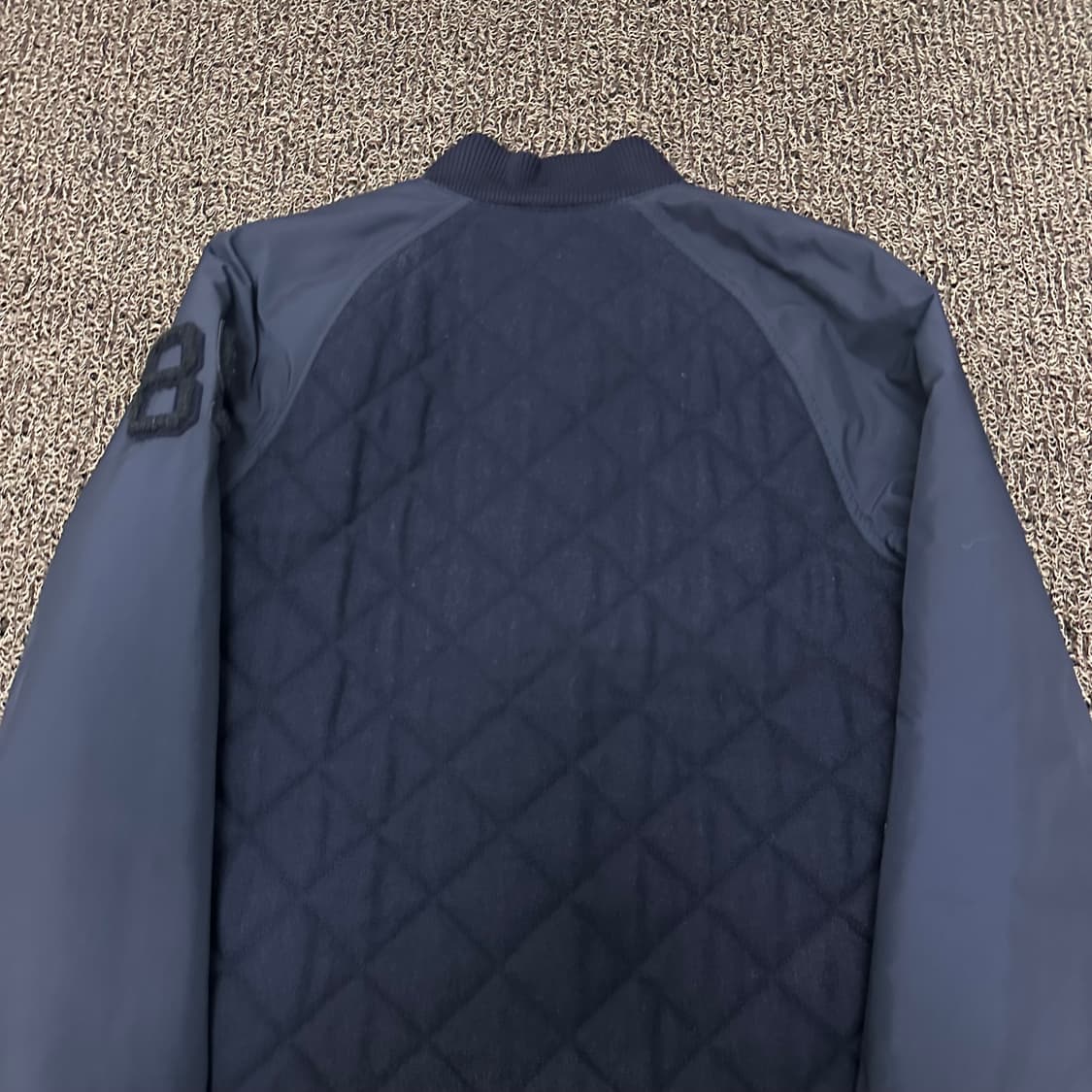 타미힐피거 퀄팅 봄버 점퍼 자켓 네이비 상품이미지6