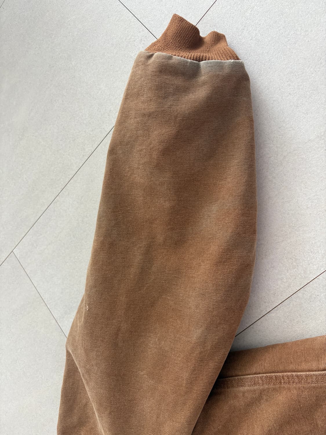 [XL] j130 211 칼하트 빈티지 엑티브 샌드스톤 브라운 상품이미지5