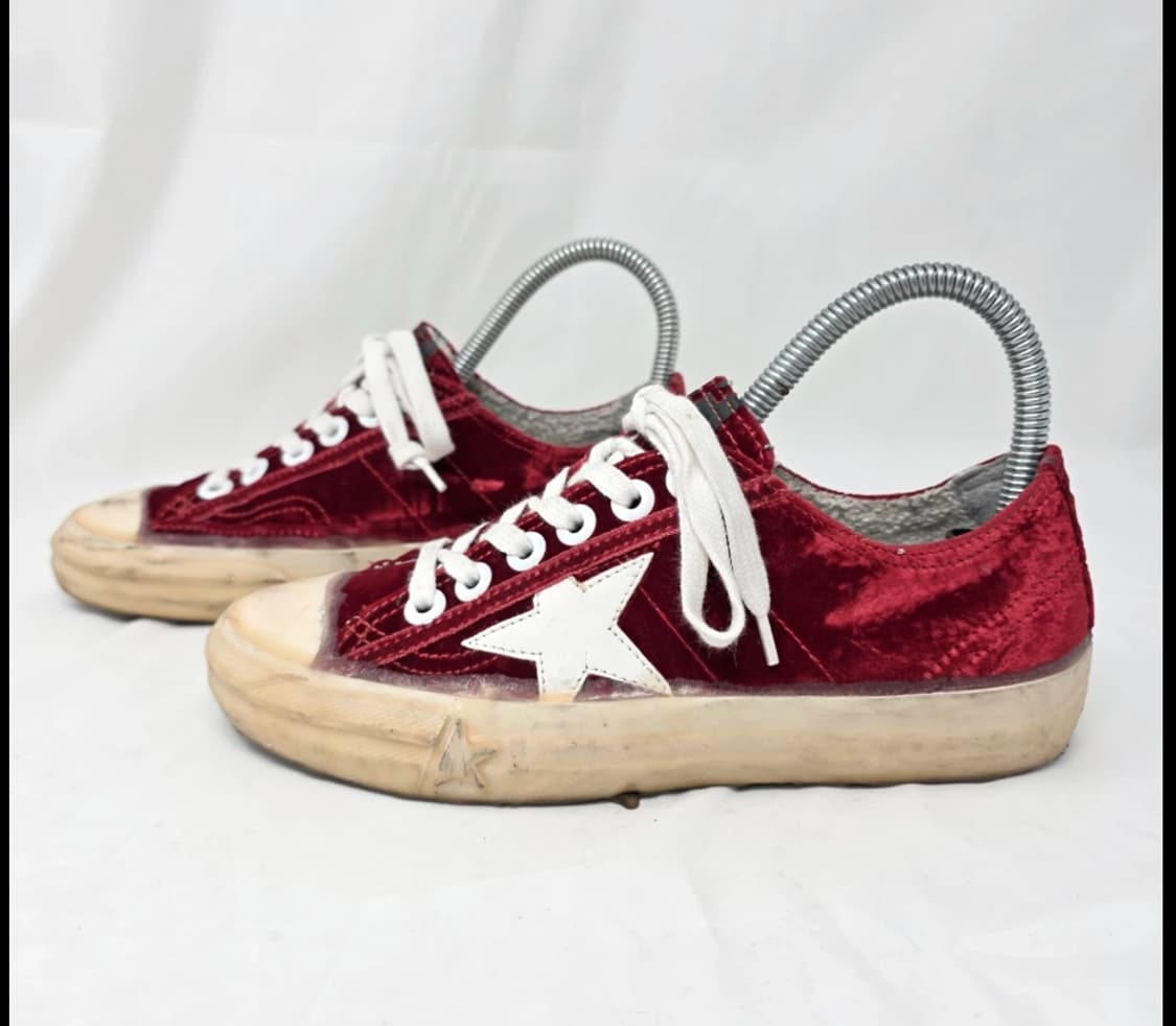 골든구스 스니커즈 버건디 36 상품이미지4