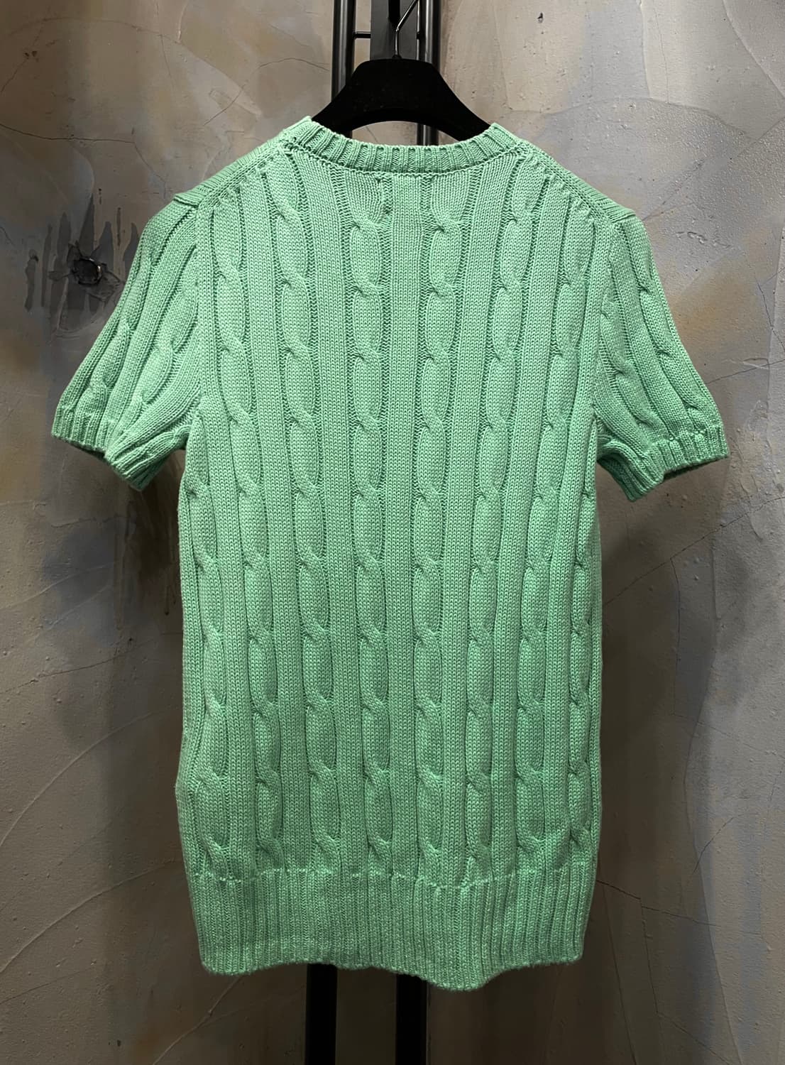 폴로 꽈배기 반팔 니트 55 상품이미지4