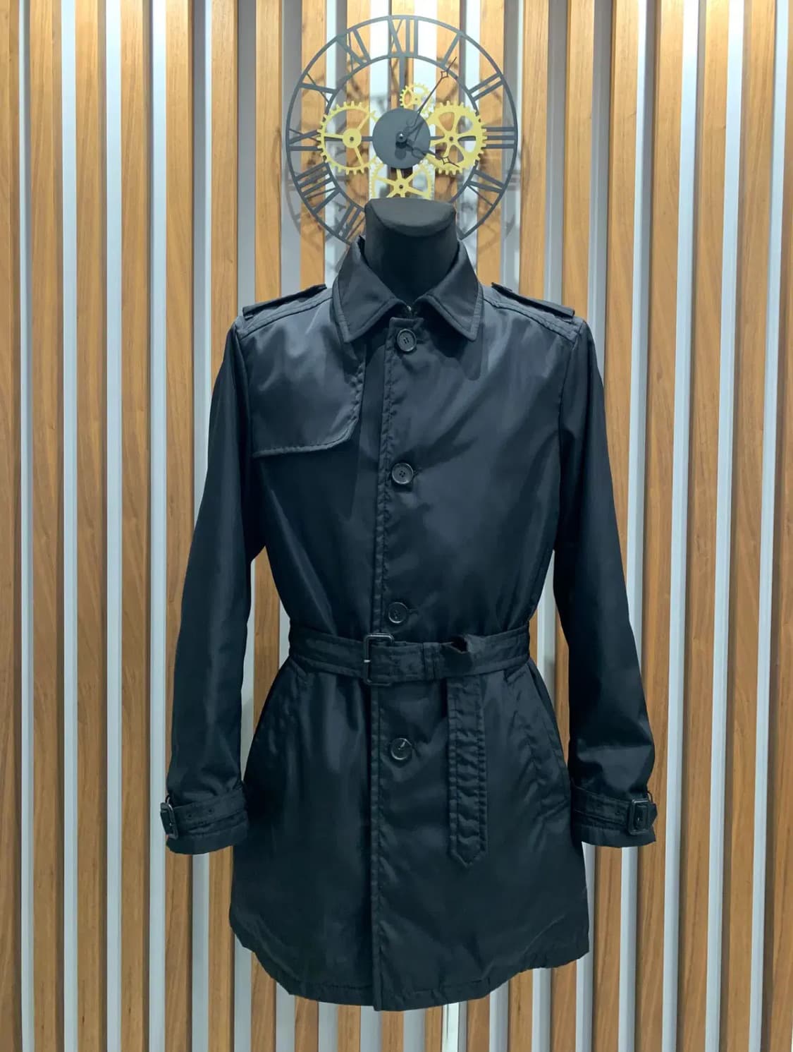 PRADA 프라다 패디드 트렌치 코트(나일론/충전재)52 사이즈 상품이미지1