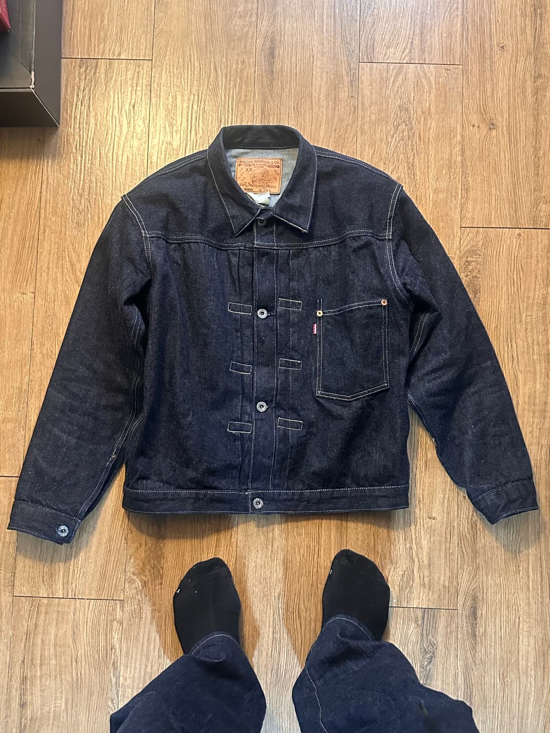 브론슨 데님 자켓 38사이즈  상품이미지1