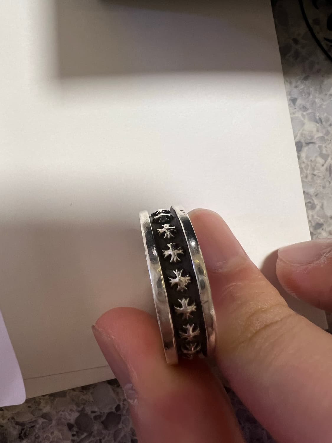 크롬하츠 미니플러스링 국내23호(ks기준) 상품이미지4