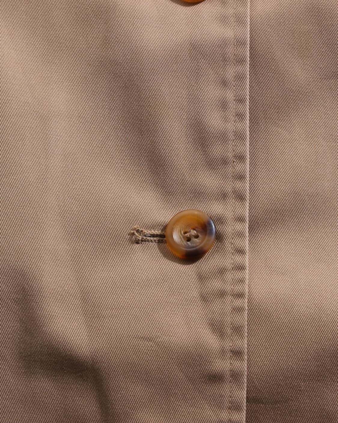 Navy natural cotton mac coat 상품이미지4