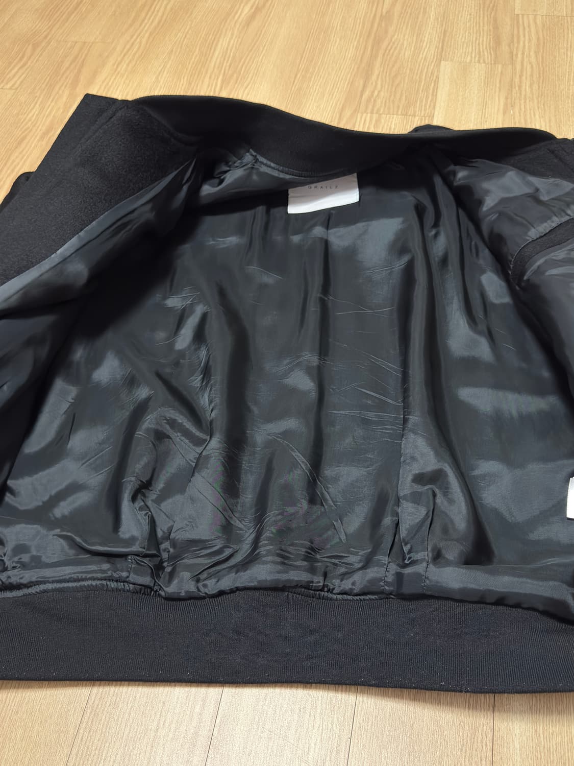 그레일즈 백지퍼 캐시미어 봄버 3사이즈 상품이미지5