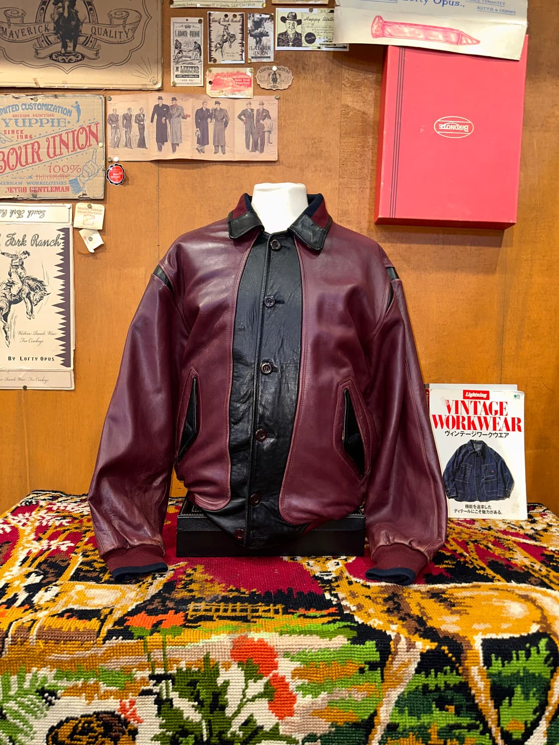 ( XL-2XL ) 가죽자켓 봄버자켓 항공점퍼 양가죽자켓 아메카지 상품이미지3