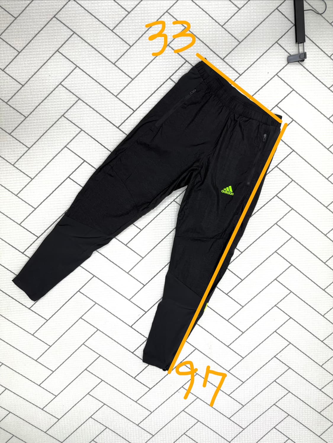 남성 M / 아디다스 트레이닝 팬츠 블랙 새제품 상품이미지2
