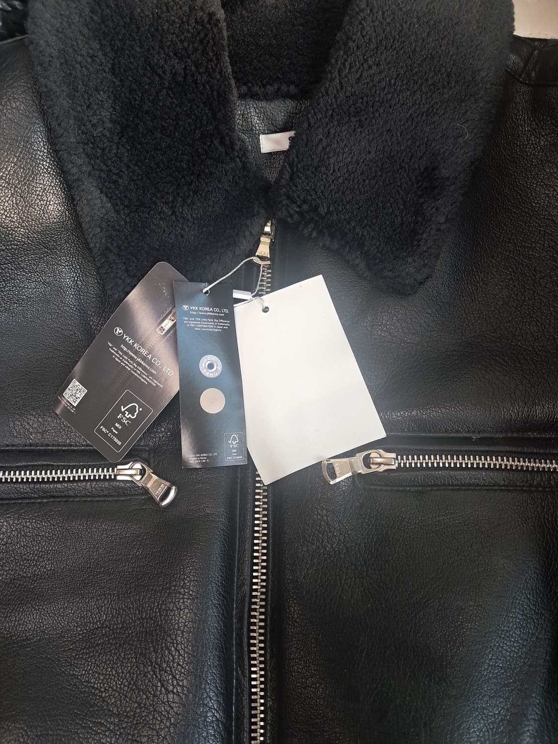 바이커 무스탕  상품이미지6