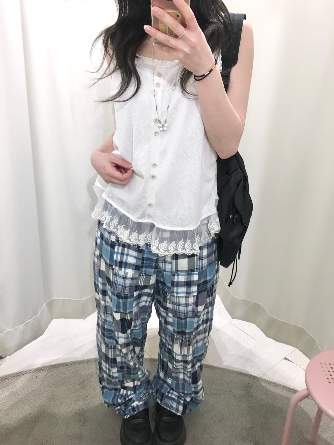 POLO patch work pants 상품이미지2