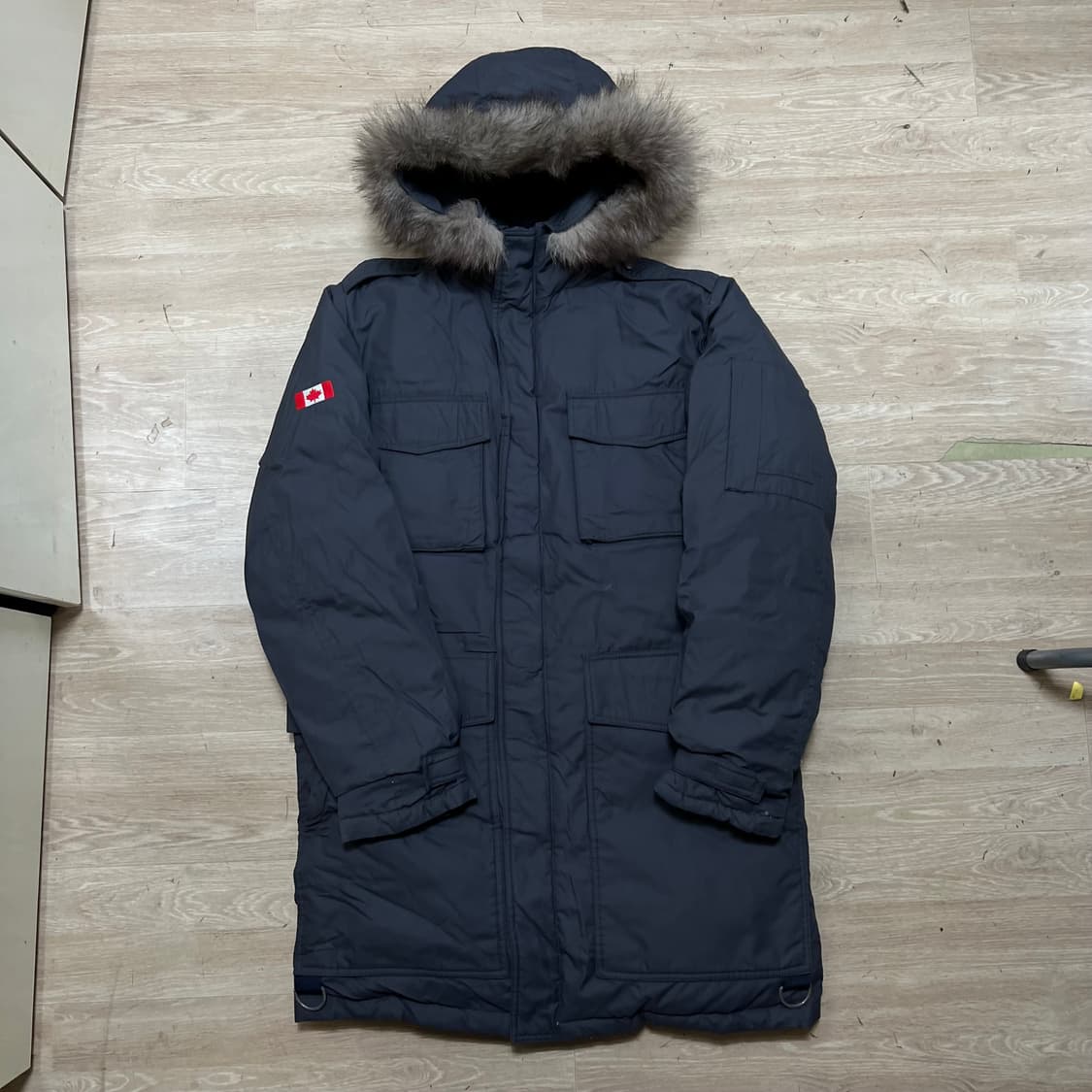 캐나다구스 덕다운 퍼후드 메이트랜드 파카 패딩 점퍼 [차콜] XL/105 상품이미지1