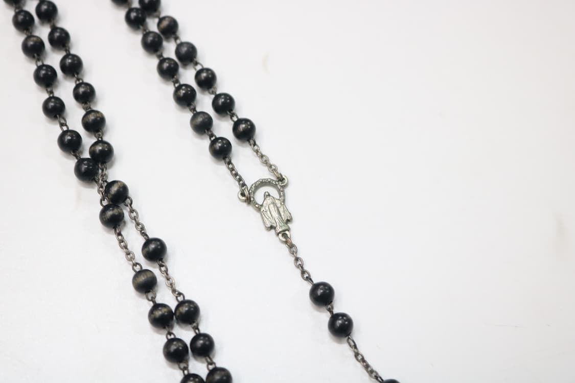 돌체앤가바나 로자리아 실버 묵주 목걸이 상품이미지6