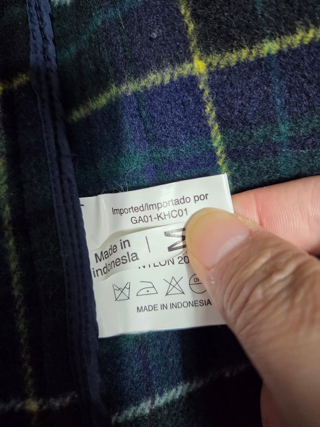 폴로 랄프로렌 네이비 떡볶이 코트 상품이미지4