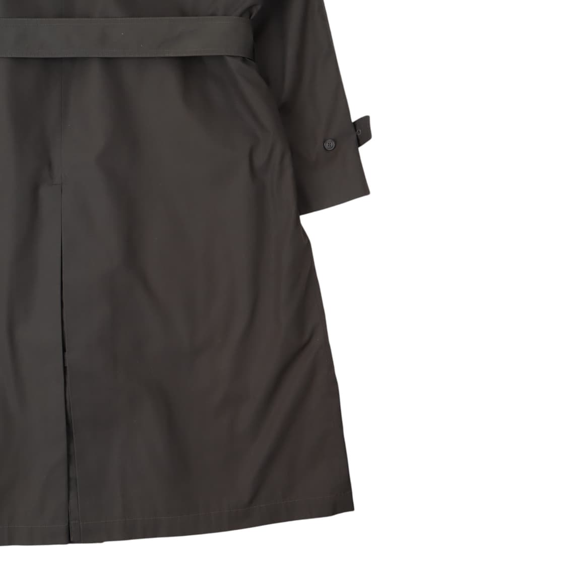 입생로랑 다크그레이 벨티드 트렌치 코트 상품이미지7