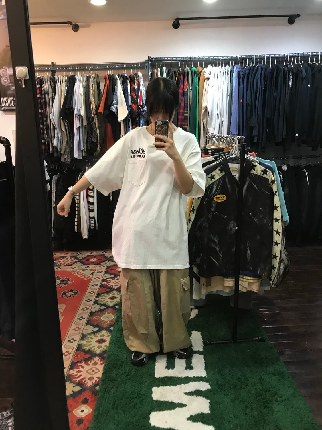 데우스 오버핏 포켓 반팔티 상품이미지5