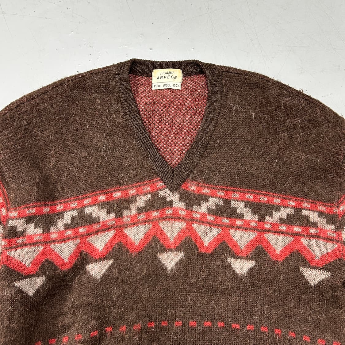 90s JPN 퓨어 울 니트 상품이미지2